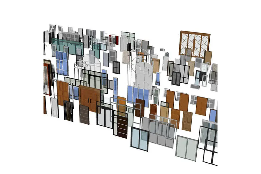 100 Models of Doors & Win