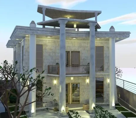 Exterior 02 – ویلای نئوکلاسیک